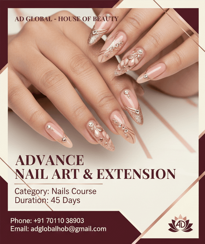 Beginner & Advance Nail Art & Extension